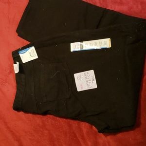 NWT JMS Womens Black Twill Pants 22W